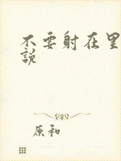 不要射在里面小说