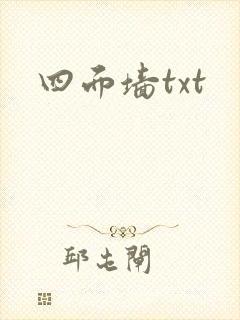 四面墙txt