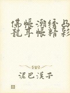 佛帐潮绣凸浮双龙耳帐精彩片段