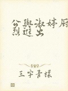 公与淑婷厨房猛烈进出