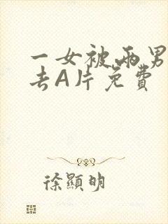 一女被两男桶进去A片免费