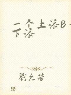 一个上添B一个下添