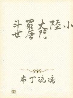斗罗大陆小说绝世唐门