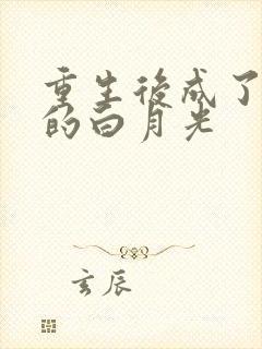 重生后成了皇帝的白月光