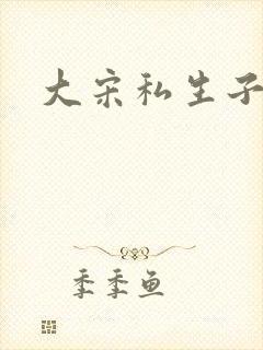 大宋私生子