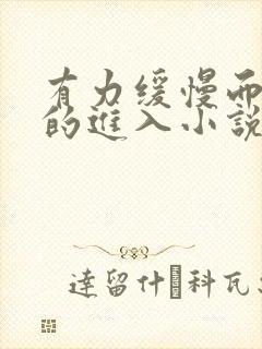 有力缓慢而坚定的进入小说