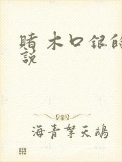 赌 木口银的小说