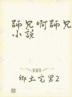 师兄啊师兄原著小说