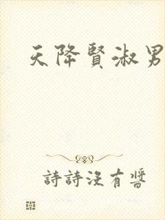 天降贤淑男小说