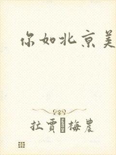 你如北京美丽