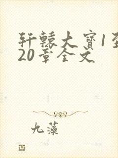 轩辕大宝1至720章全文