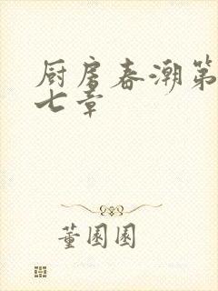 厨房春潮第三十七章