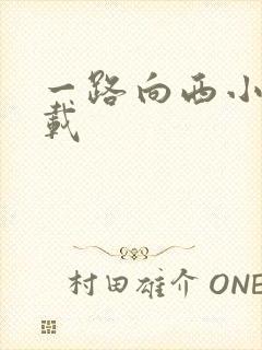 一路向西小说下载