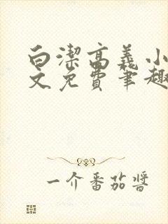 白洁高义小说全文免费笔趣阁在线阅读