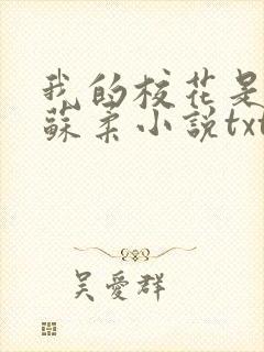 我的校花是福姬苏柔小说txt