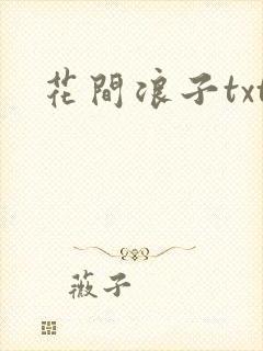 花间浪子txt