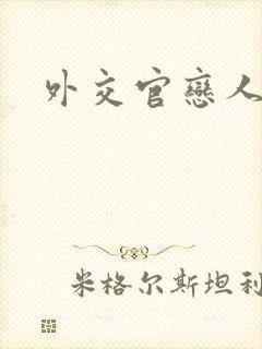 外交官恋人小说