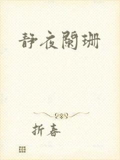 静夜阑珊