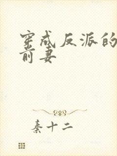 穿成反派的炮灰前妻