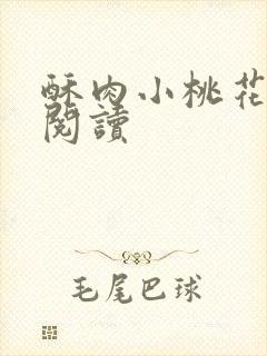 酥肉小桃花全文阅读