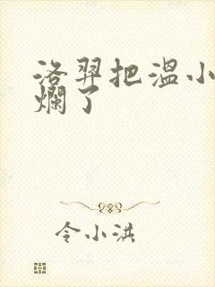 洛羿把温小辉做烂了