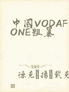 中国VODAFONE粗暴