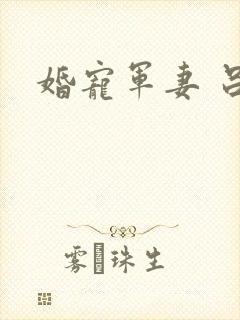 婚宠军妻 吕颜