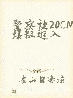 警察被20CM爆粗进入