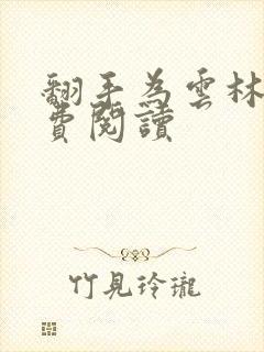 翻手为云林云免费阅读