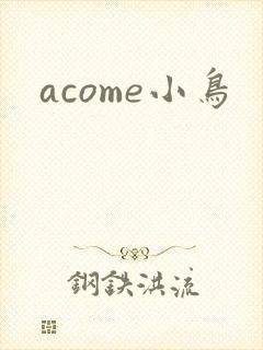 acome小鸟