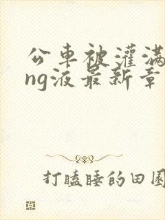 公车被灌满jing液最新章节