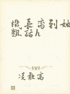 机长脔到她哭h粗话h