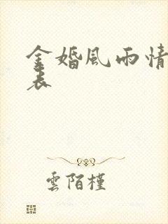 金婚风雨情演员表