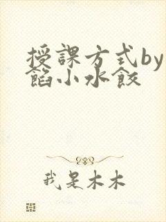 授课方式by肉馅小水饺