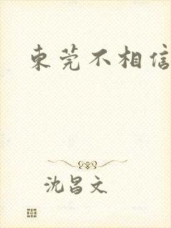 东莞不相信眼泪