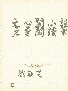 文心阁小说全文免费阅读笔趣阁