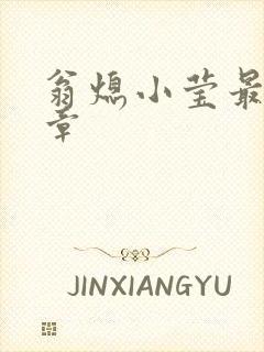 翁熄小莹最新节章