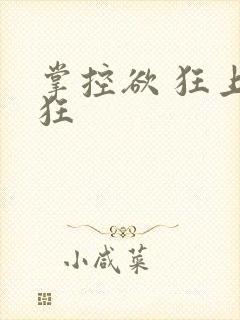 掌控欲 狂上加狂