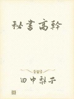 秘书高干