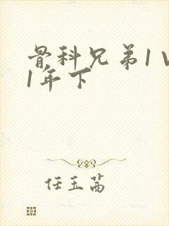 骨科兄弟1 V1年下