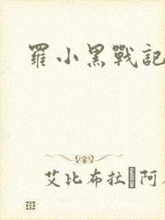 罗小黑战记小说