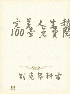 完美人生赵雅玉100章免费阅读