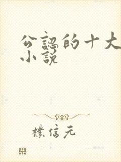 公认的十大虐心小说