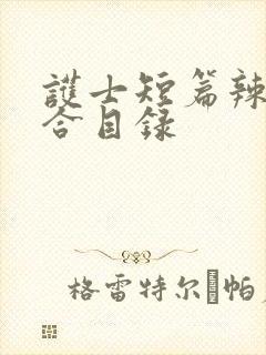 护士短篇辣文集合目录