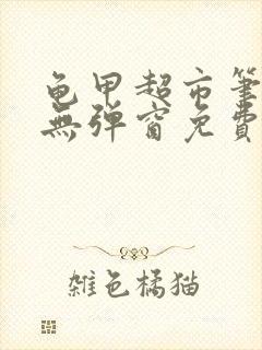 龟甲超市笔趣阁无弹窗免费阅读