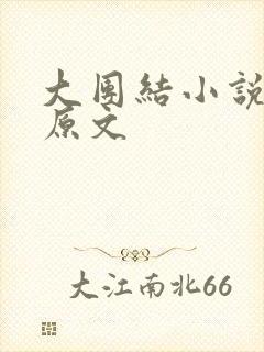 大团结小说阅读原文