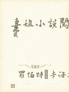 妻姐小说阅读免费