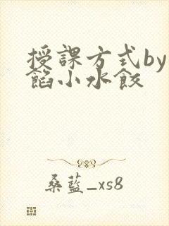 授课方式by肉馅小水饺