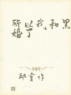 所以我和黑粉结婚了