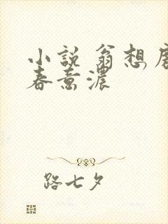 小说 翁想房中春意浓